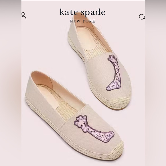 kate spade Shoes - KATE SPADE GARDEN GIRAFFE ESPADRILLES